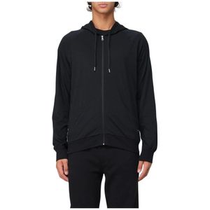 Paul Smith, Heren, Sweatshirts & Hoodies, Zwart, Maat: XL Katoen,