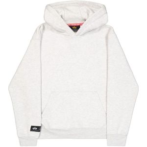 Alpha Industries, Heren, Sweatshirts & Hoodies, Grijs, Maat: XL Katoen,