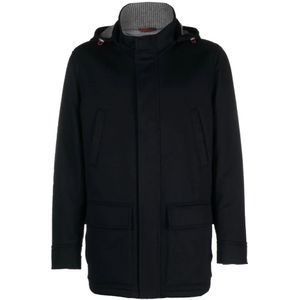 Brunello Cucinelli, Heren, Jassen, Blauw, Maat: XL Kasjmier,