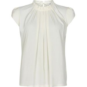 IN Front, Dames, Blouses & Shirts, Wit, Maat: S Poliester,