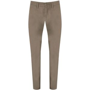 Carhartt Wip, Heren, Broeken, Beige, Maat: W31 Katoen,