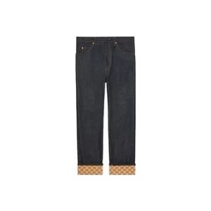 Gucci Klassieke Denim Jeans voor dagelijks gebruik , Blue , Heren , Maat: W33