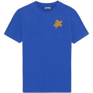 Vilebrequin, Heren, Tops, Blauw, Maat: S Katoen,