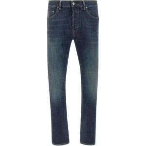 Dondup, Heren, Jeans, Blauw, Maat: W32 Katoen,