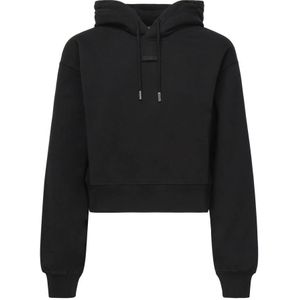 Jacquemus, Dames, Sweatshirts & Hoodies, Zwart, Maat: S Katoen,