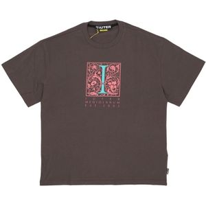 Iuter, Heren, Tops, Bruin, Maat: XS Katoen,