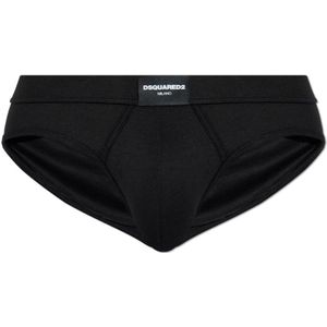 Dsquared2, Heren, Ondergoed, Zwart, Maat: S Modal,