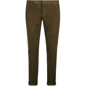 Dondup, Heren, Broeken, Bruin, Maat: W29 Corduroy,