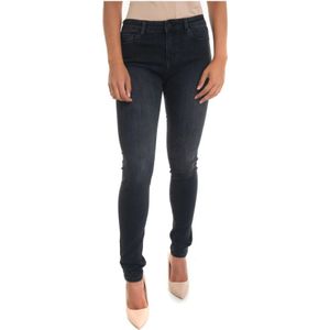 Love Moschino, Dames, Jeans, Grijs, Maat: W26 Denim,