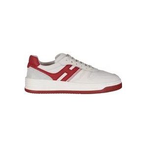 Hogan Italiaanse Leren Sneakers - Upgrade Jouw Collectie , White , Dames , Maat: 39 EU