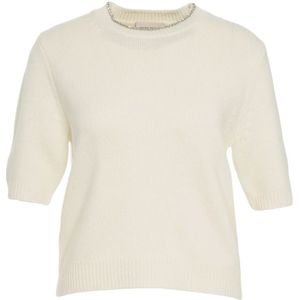 Semicouture, Dames, Truien, Wit, Maat: M