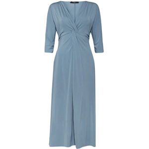 Weekend, Dames, Jurken, Blauw, Maat: L Katoen,