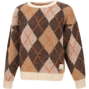 Emporio Armani, Heren, Truien, Veelkleurig, Maat: M Wol,