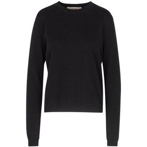 Jucca, Dames, Truien, Zwart, Maat: XS Kasjmier,