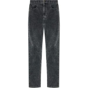 Isabel Marant, Heren, Broeken, Grijs, Maat: W29 Corduroy,
