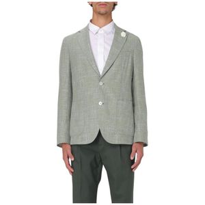 Hugo, Heren, Pakken, Groen, Maat: XL