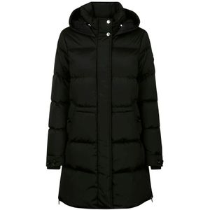 Woolrich Medium Alsea Dames Donsjas , Black , Dames , Maat: XS