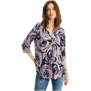 IN Front, Dames, Blouses & Shirts, Veelkleurig, Maat: L