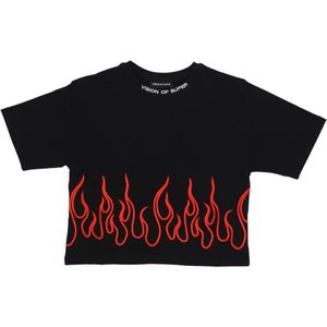 Vision OF Super, Dames, Tops, Zwart, Maat: L Katoen,