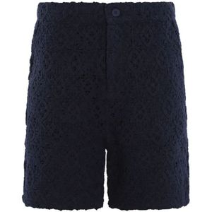 Daily Paper, Heren, Korte broeken, Blauw, Maat: M