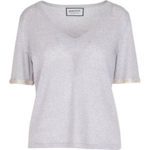 Berenice, Dames, Truien, Grijs, Maat: XS Wol,