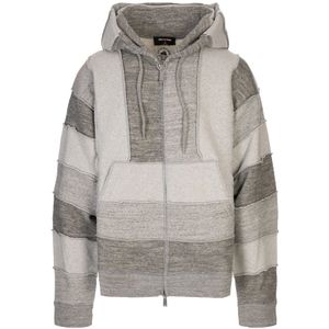 Dsquared2, Heren, Sweatshirts & Hoodies, Grijs, Maat: L Katoen,