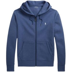 Polo Ralph Lauren, Heren, Sweatshirts & Hoodies, Blauw, Maat: XL Katoen,