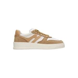 Hogan Retro Basketbalsneakers , Brown , Dames , Maat: 36 1/2 EU