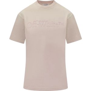 Off White, Dames, Tops, Beige, Maat: M