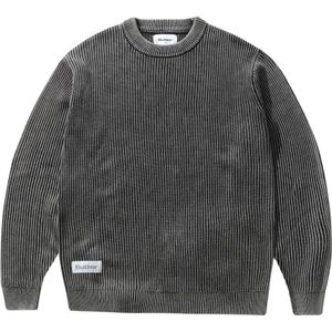 Butter Goods, Heren, Truien, Zwart, Maat: M Katoen,