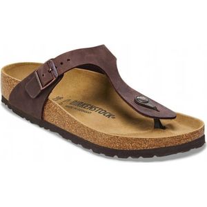 Birkenstock, Heren, Schoenen, Bruin, Maat: 39 EU Leer,