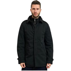 YES Zee, Heren, Mantels, Zwart, Maat: S