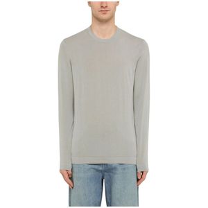 Drumohr, Heren, Tops, Grijs, Maat: L Katoen,