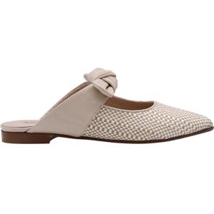 Cagliari - Muiltjes - Beige - Leer - Slip-on Ontwerp
