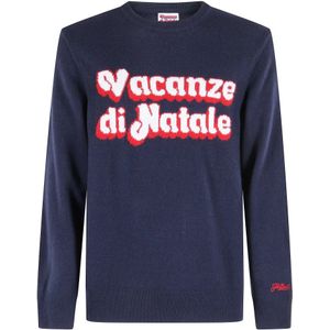 MC2 Saint Barth, Heren, Truien, Blauw, Maat: S Wol,