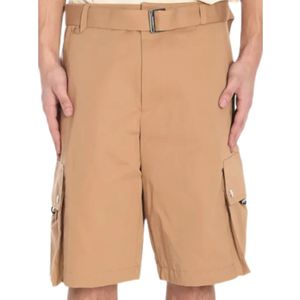 Jacquemus, Heren, Korte broeken, Bruin, Maat: M Katoen,