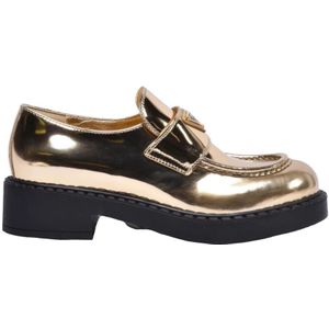 Prada, Dames, Schoenen, Geel, Maat: 37 EU Leer,
