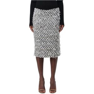 Gianluca Capannolo, Dames, Rokken, Veelkleurig, Maat: L Tweed,