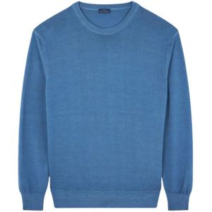 Paul & Shark, Heren, Truien, Blauw, Maat: M Wol,