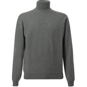 Drumohr, Heren, Truien, Grijs, Maat: M Kasjmier,