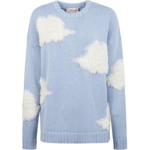 Fiorucci, Dames, Truien, Blauw, Maat: M Wol,