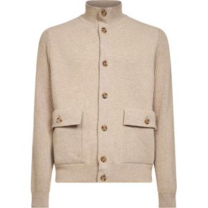 Lardini, Heren, Truien, Beige, Maat: XL