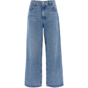Agolde, Dames, Jeans, Blauw, Maat: W26 Katoen,