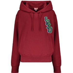 Kenzo, Dames, Sweatshirts & Hoodies, Rood, Maat: M Katoen,