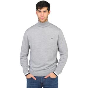 Sun68, Heren, Truien, Grijs, Maat: S