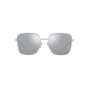 Prada Stijlvolle zonnebril voor vrouwen , Gray , Dames , Maat: 57 MM