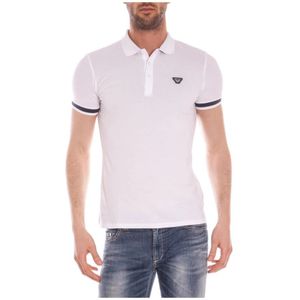 Armani Jeans, Heren, Tops, Wit, Maat: 2XL Katoen,