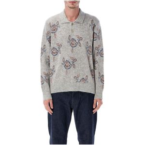 Corridor Nyc, Heren, Truien, Grijs, Maat: L Wol,