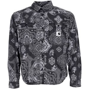 Carhartt Wip, Dames, Blouses & Shirts, Grijs, Maat: S Katoen,