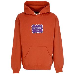 Iuter, Heren, Sweatshirts & Hoodies, Rood, Maat: XS Katoen,